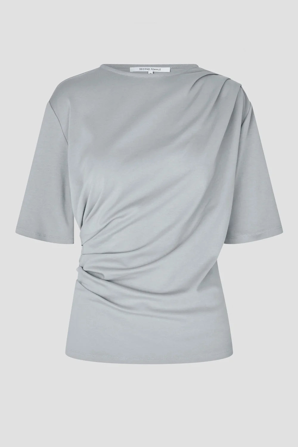 Missouri Drape Tee-QUARRY