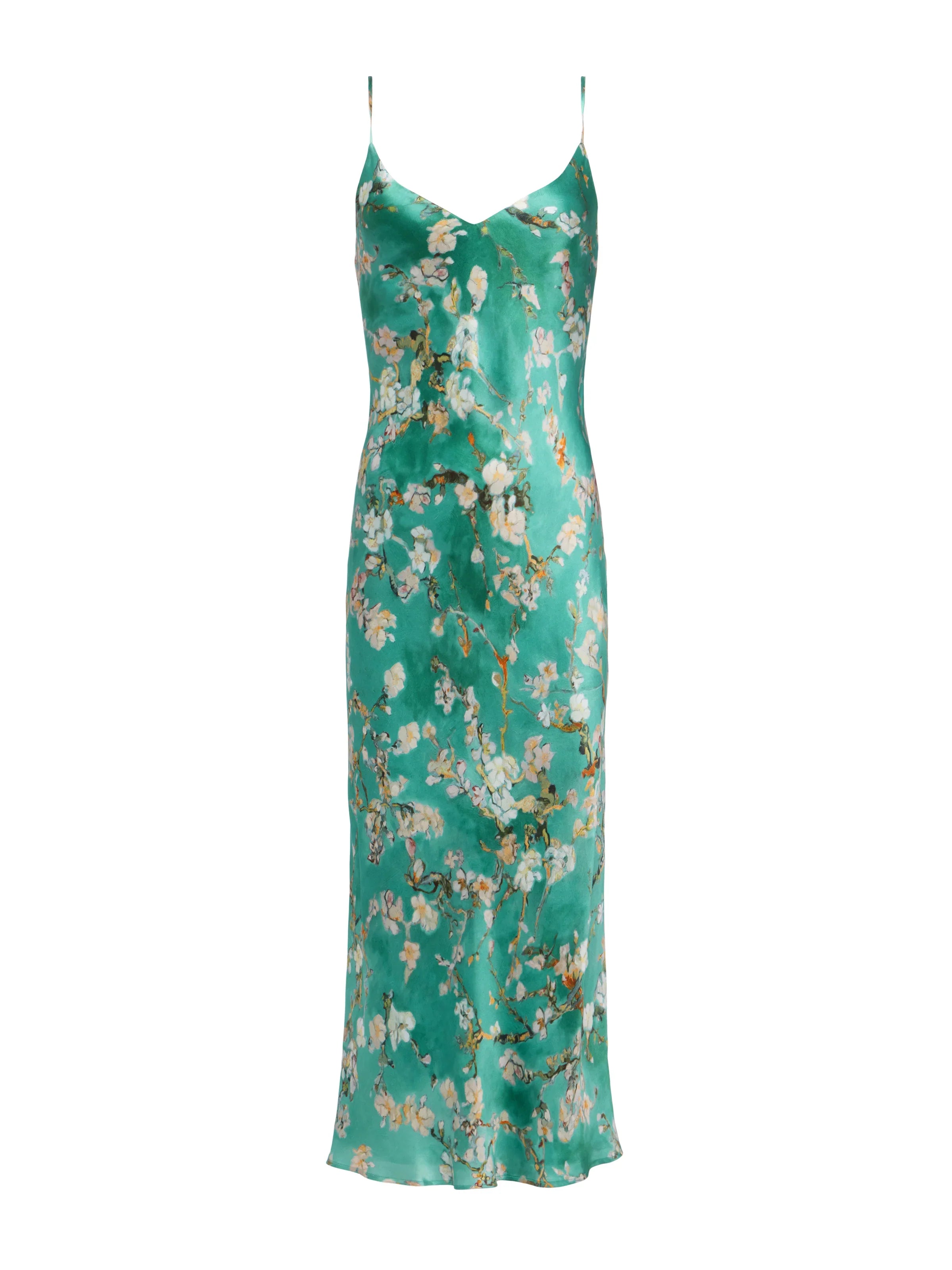 Robe nuisette en soie L'Agence Seridie