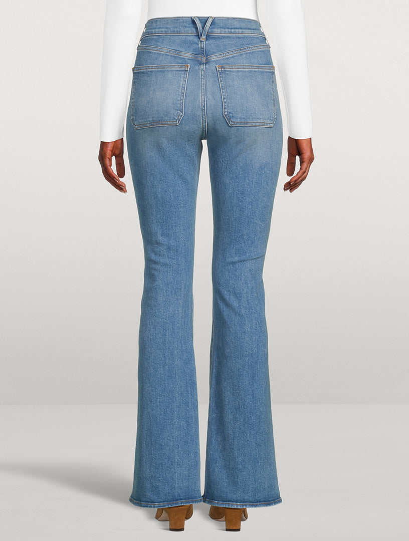 Veronica Beard Beverly High Rise Skinny Flare Jeans