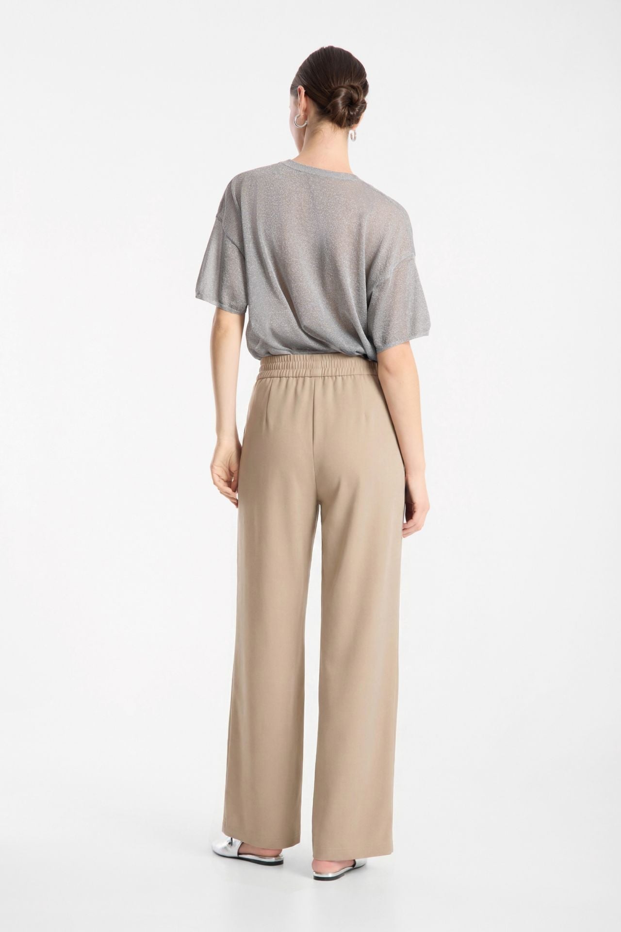 Raffaello Rossi Cosmea Pant - Warm Taupe