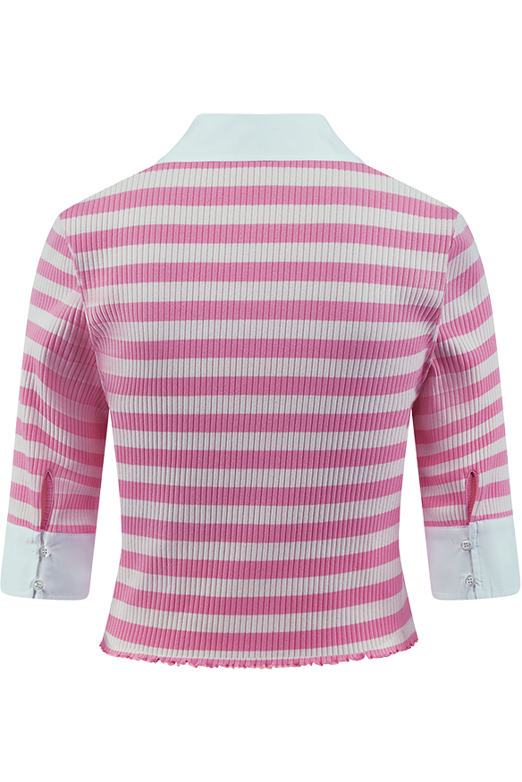 Riani Striped Polo Shirt