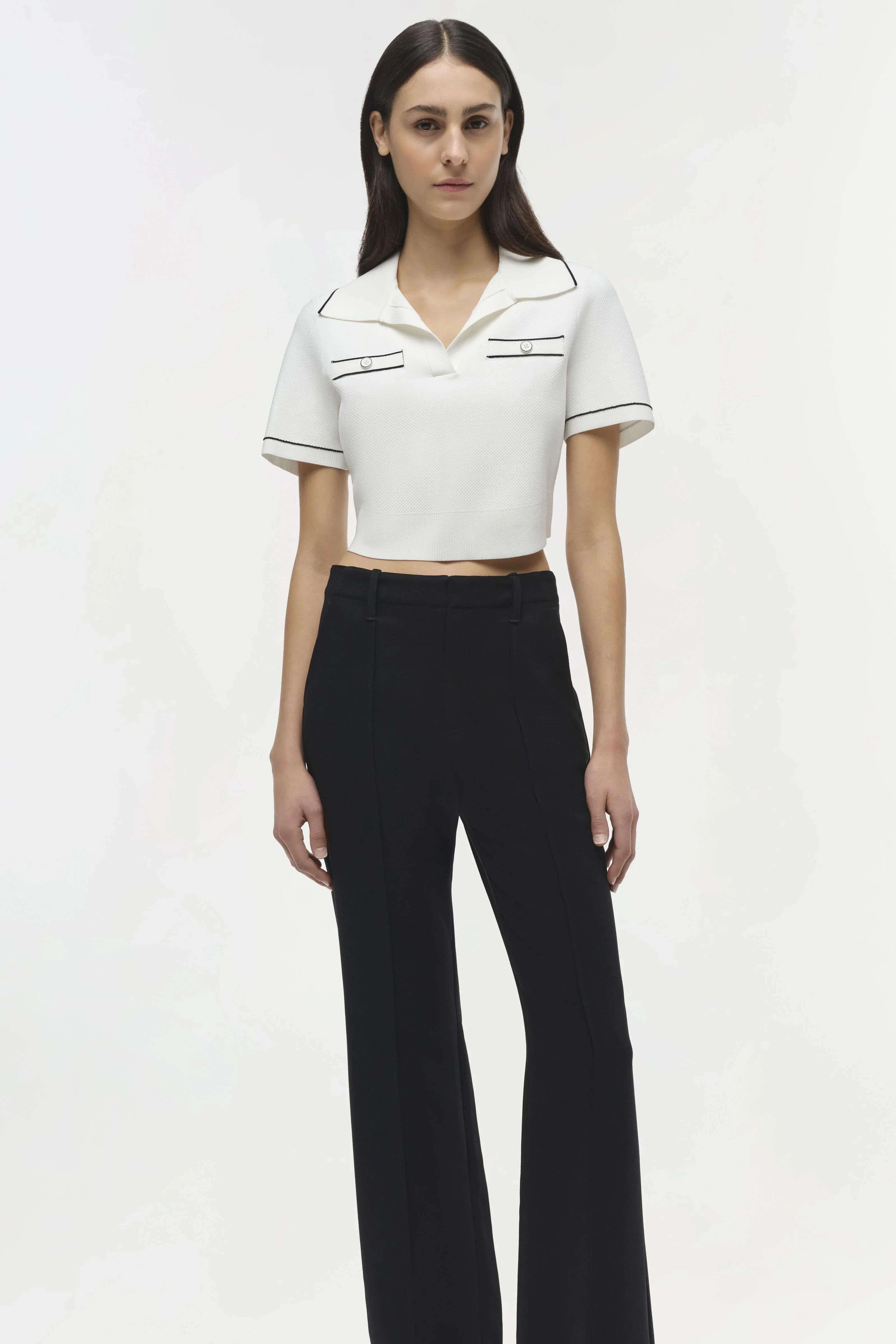 Simkhai Margaret Knit Polo