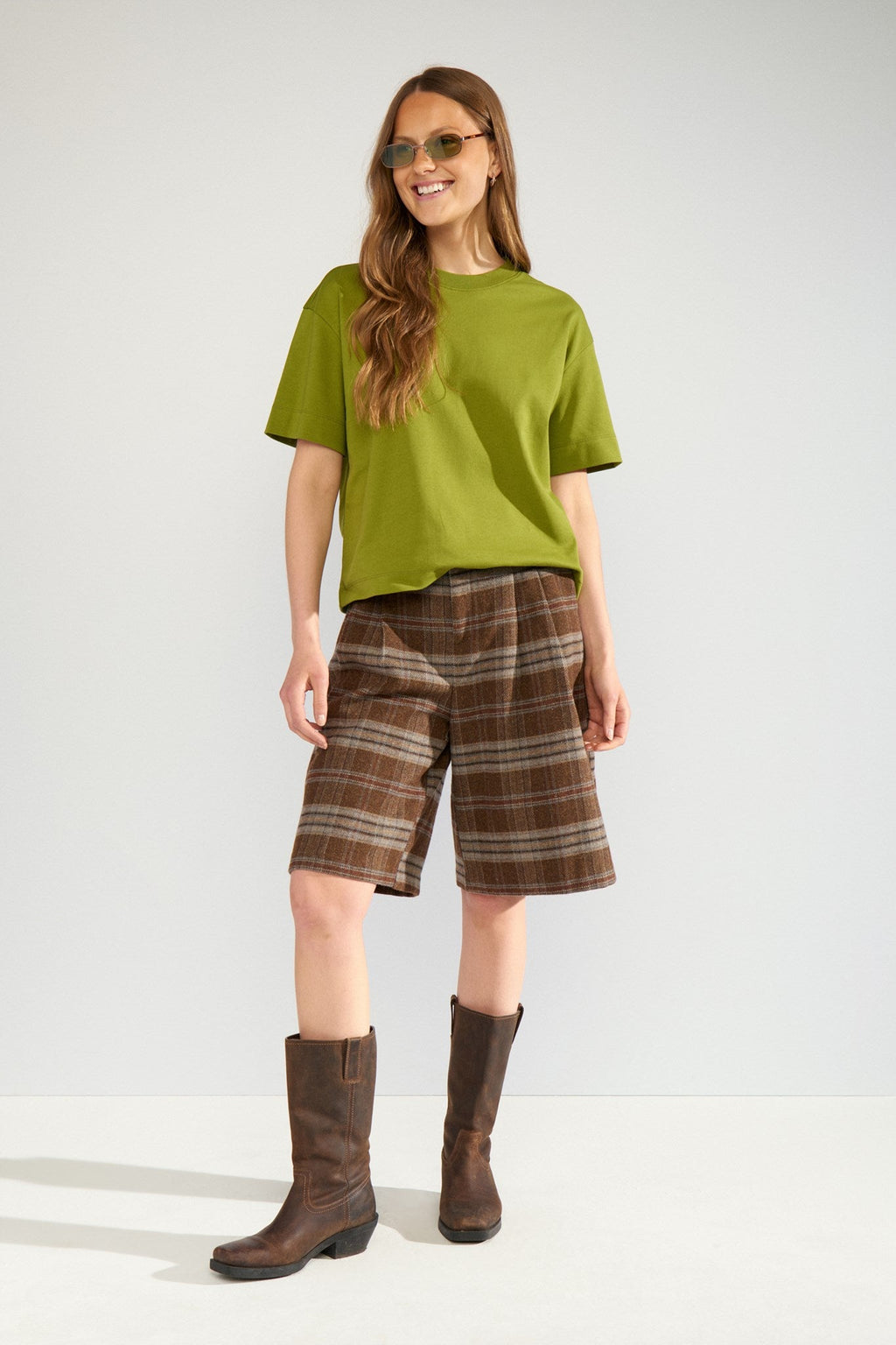 Numph Nuezma Shorts - Kelp