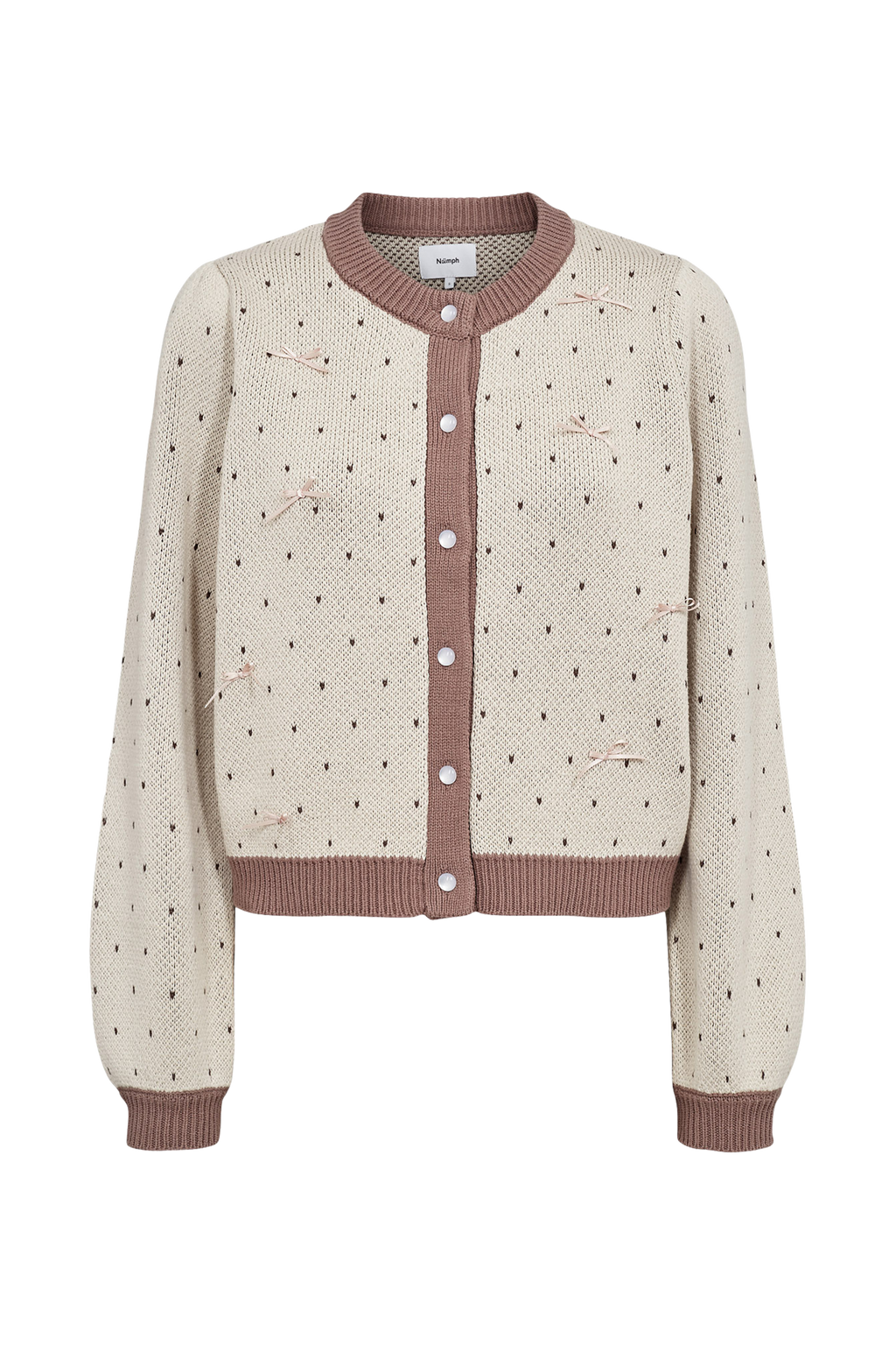 Numph Nusamara Cardigan - Gray Morn