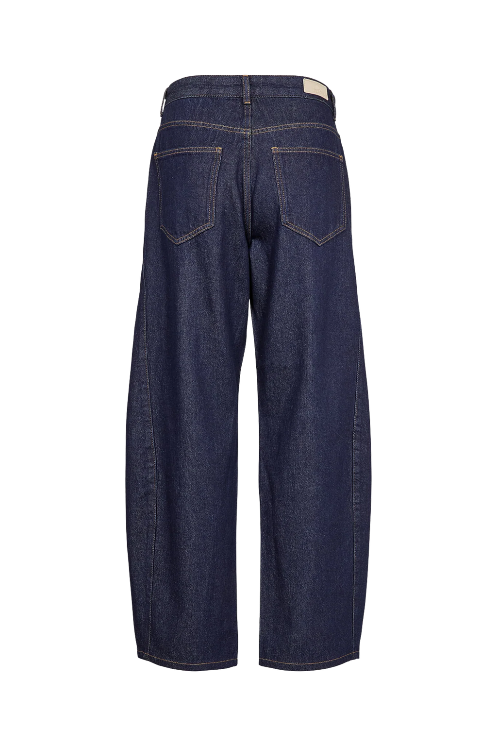 Numph Nuamsterdam HR Barrel Jeans - Dark Blue Denim