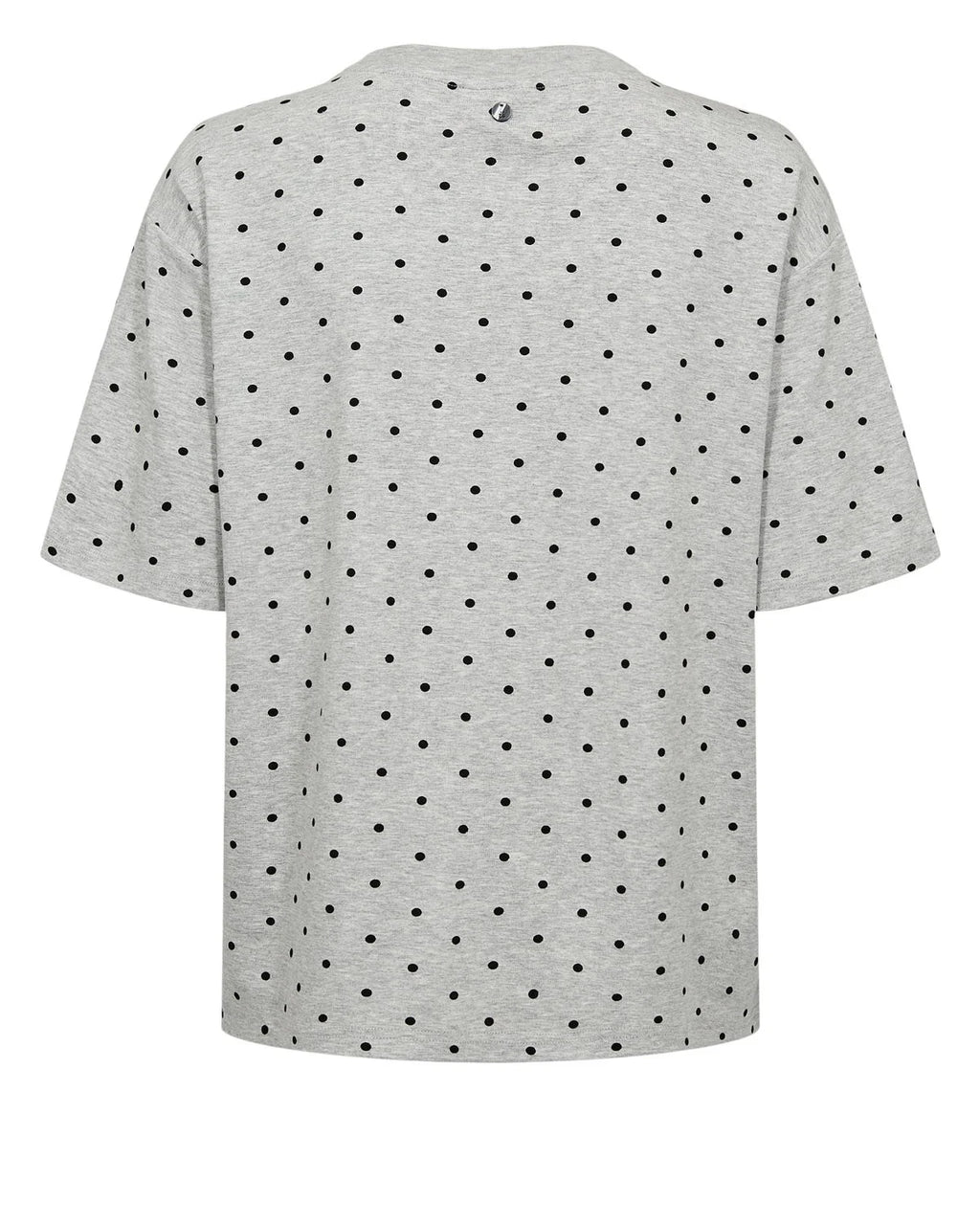 Numph Nurossa Oversize T-Shirt - Light Grey Mel