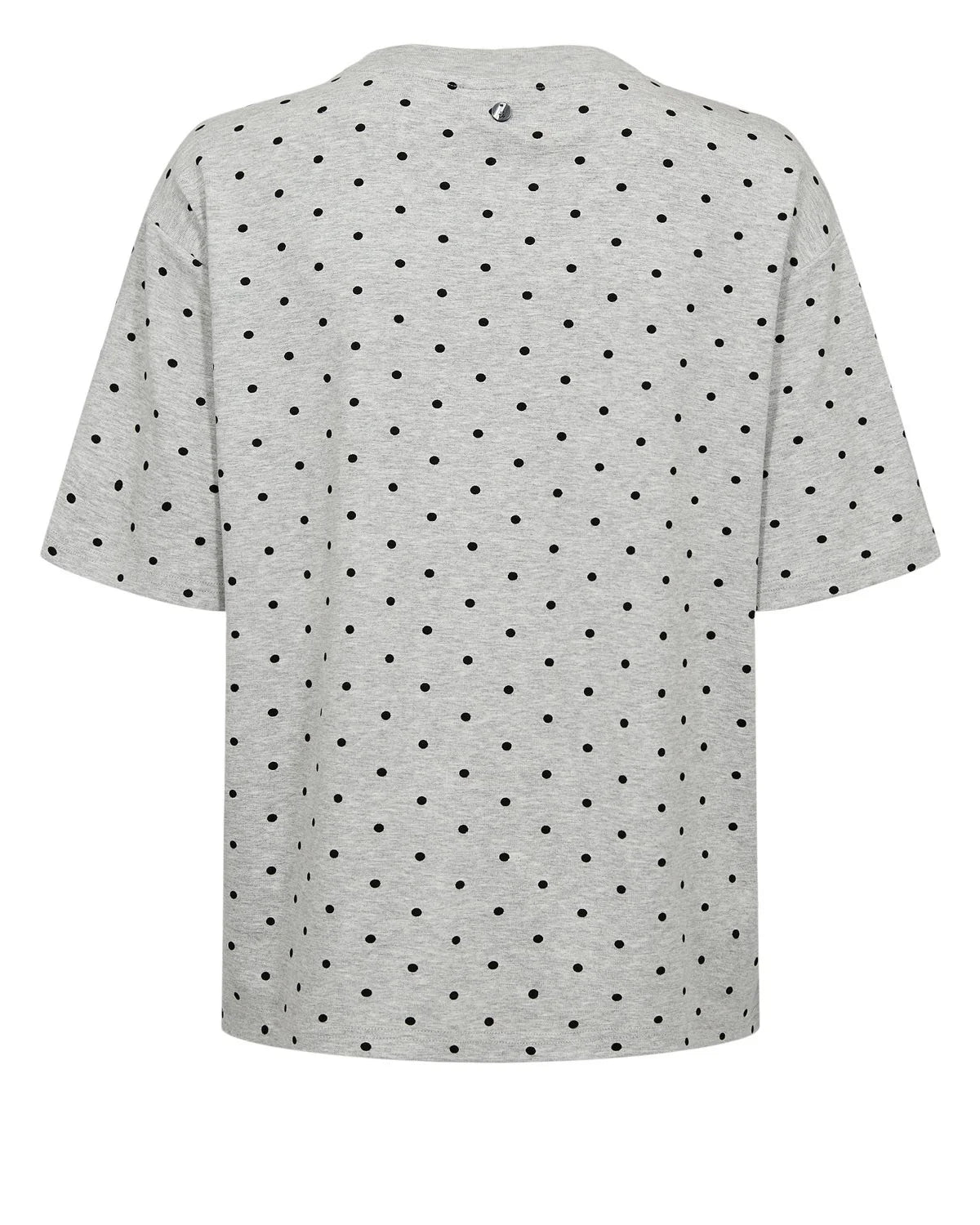 Numph Nurossa Oversize T-Shirt - Light Grey Mel