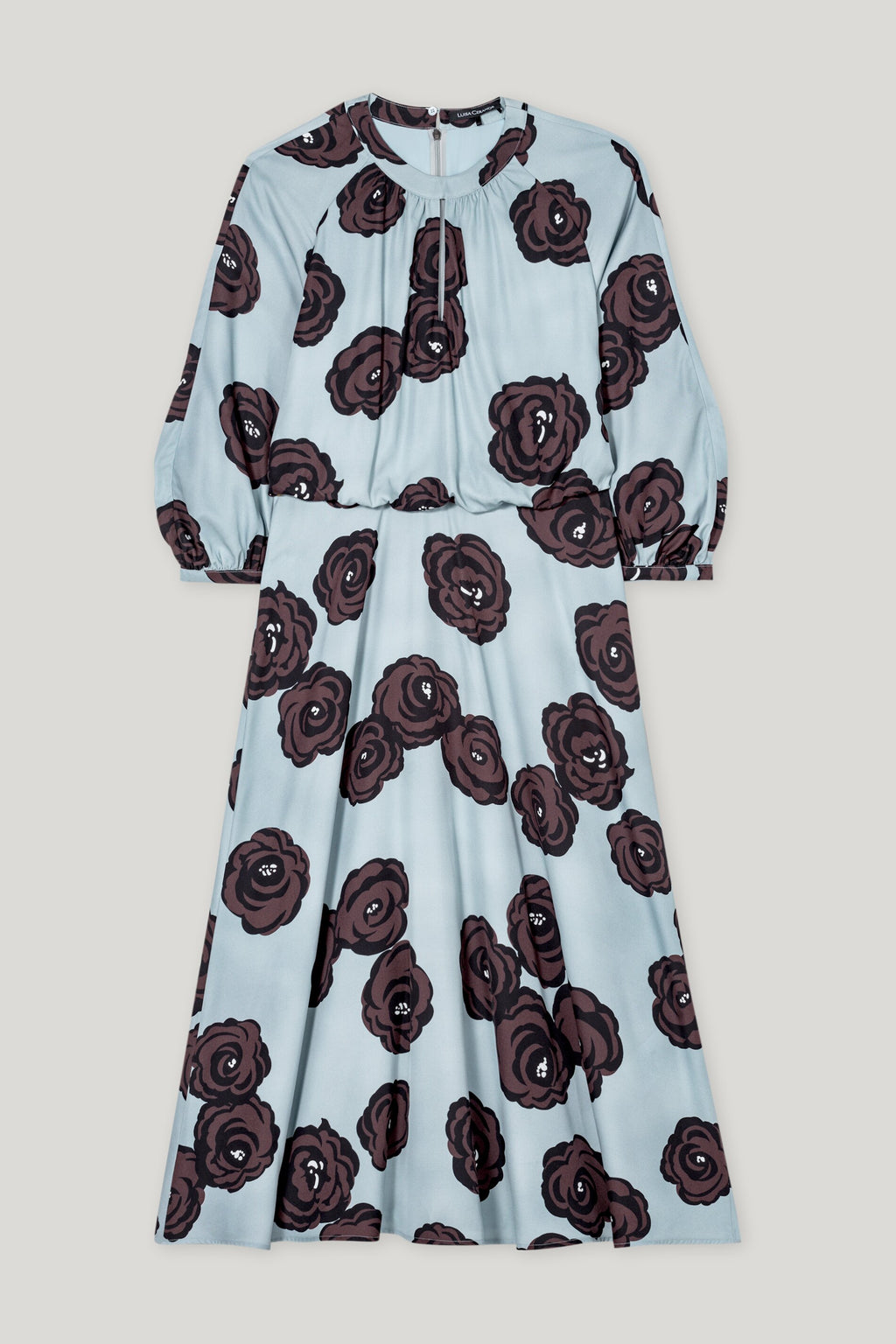 Luisa Cerano Evening Bloom Dress