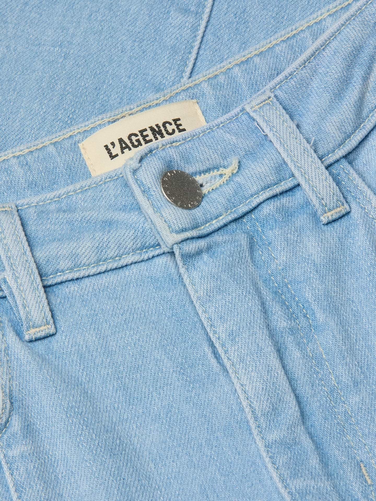 L'Agence Houston HR Crop Seam Wide Bayridge