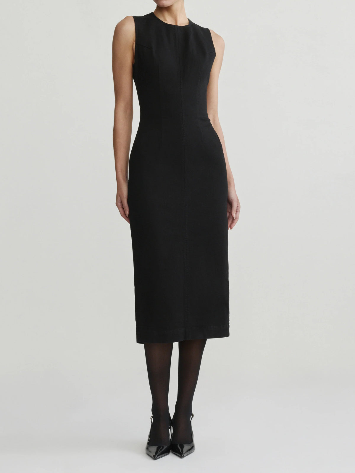 DL1961 Esme Midi Instasculpt™ Denim Dress