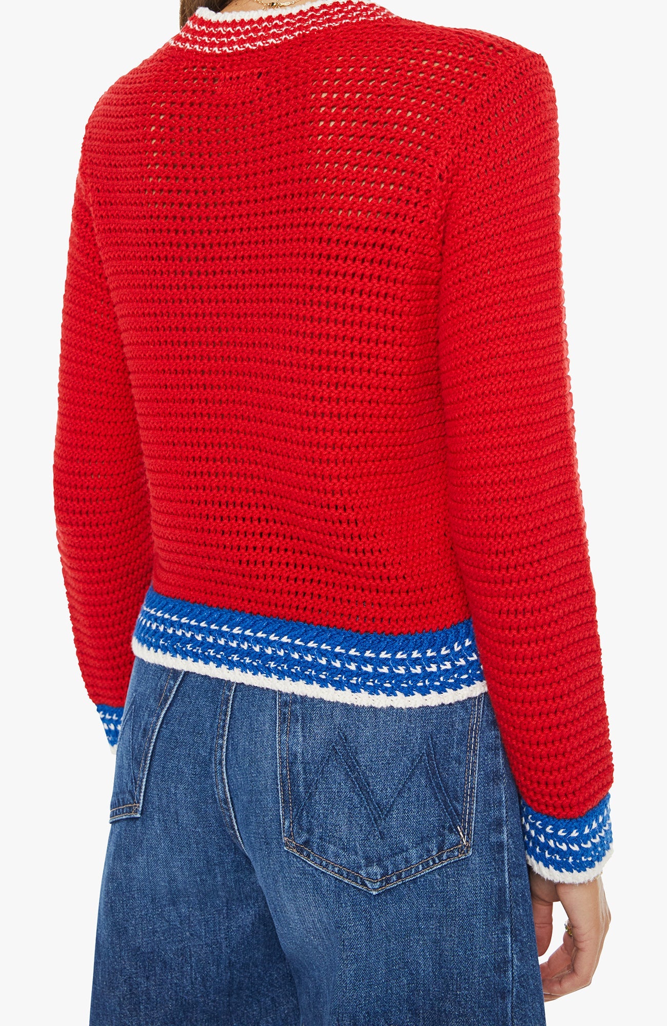 Mother The Mini Pullover Bottoms Up