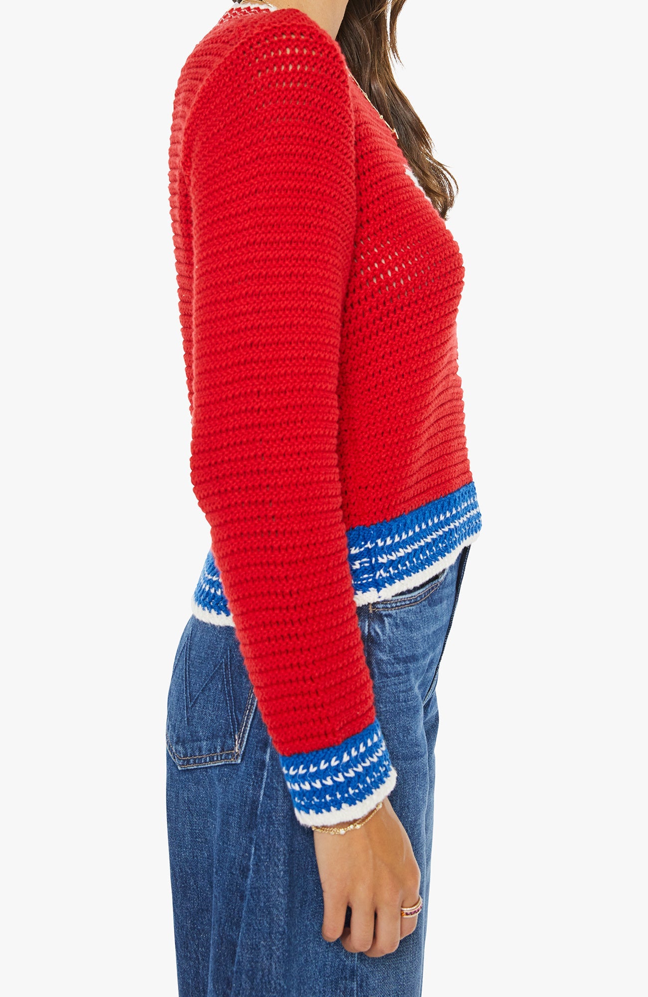 Mother The Mini Pullover Bottoms Up
