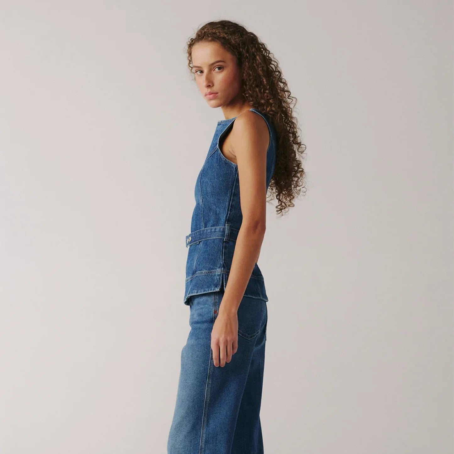 Warp + Weft LGA Chemise en jean