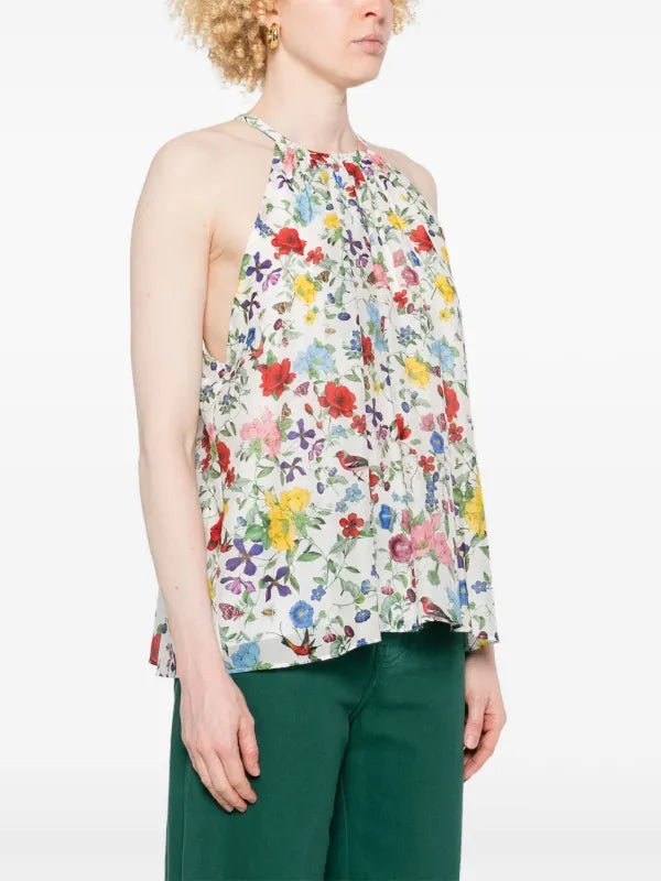 Chemisier Halter Erna Alice & Olivia Encre