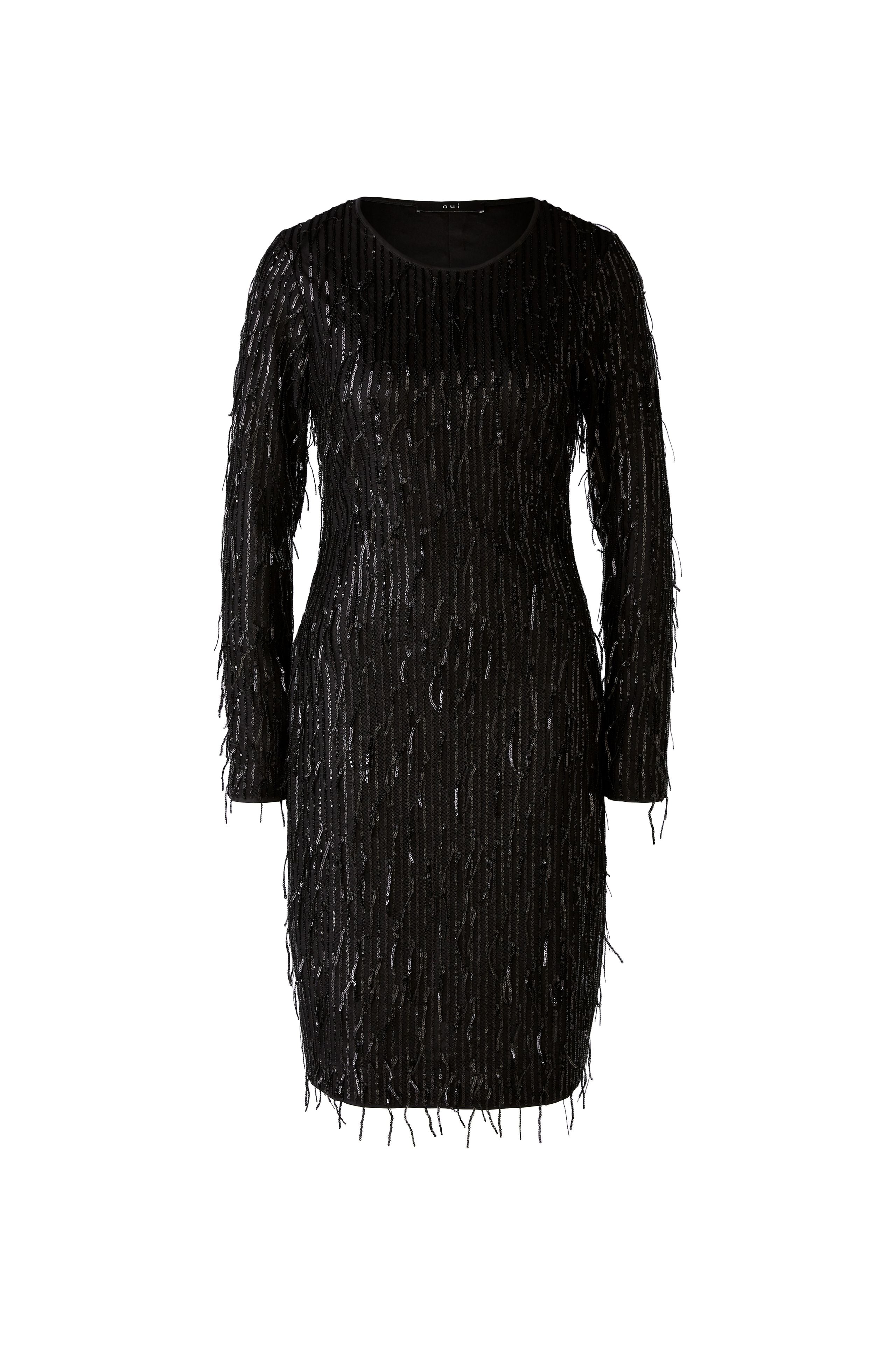 Oui Noir Lumière Dress