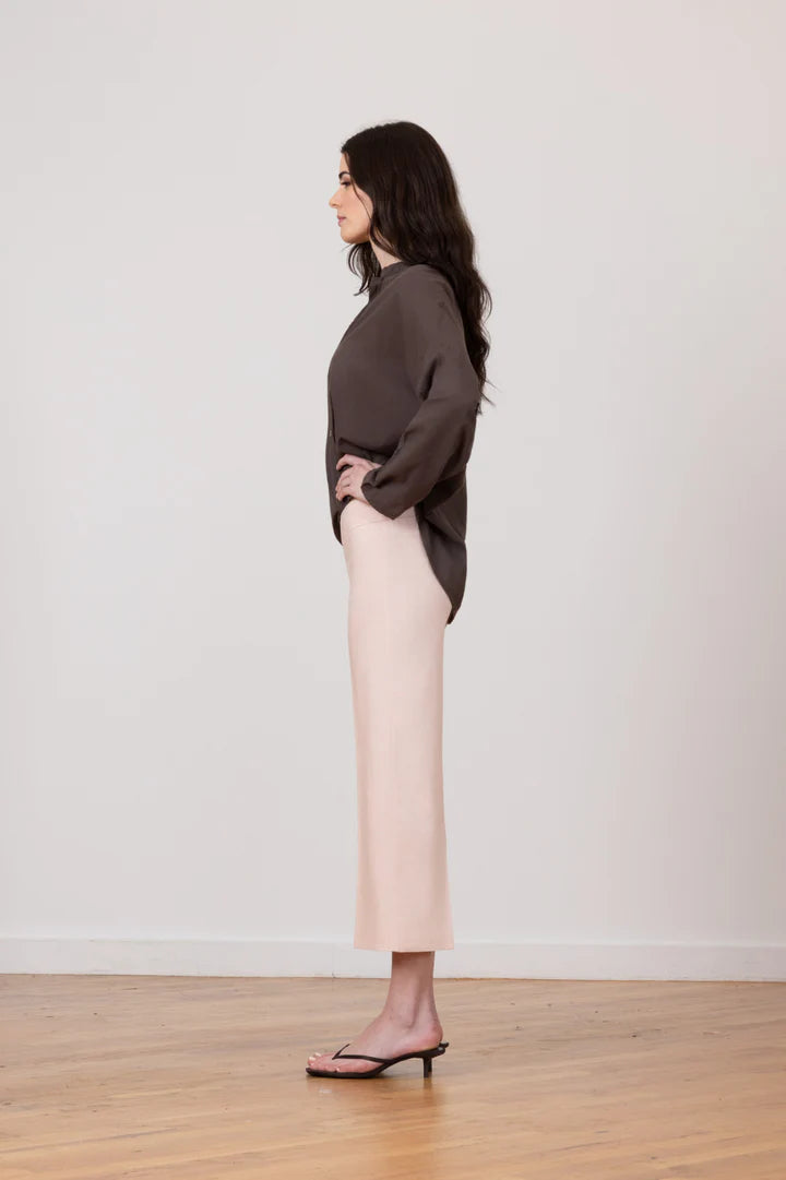 AVENUE MONTAIGNE  Alex Linen Stretch Solid