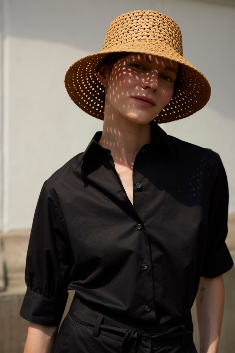 Emanou Zoe Shorts Black/Espresso