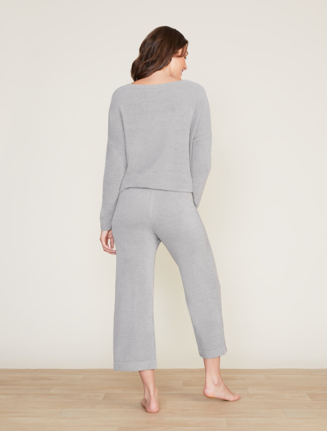 Barefoot Dreams Ultra LiteSlouchy Pullover Dove Gray