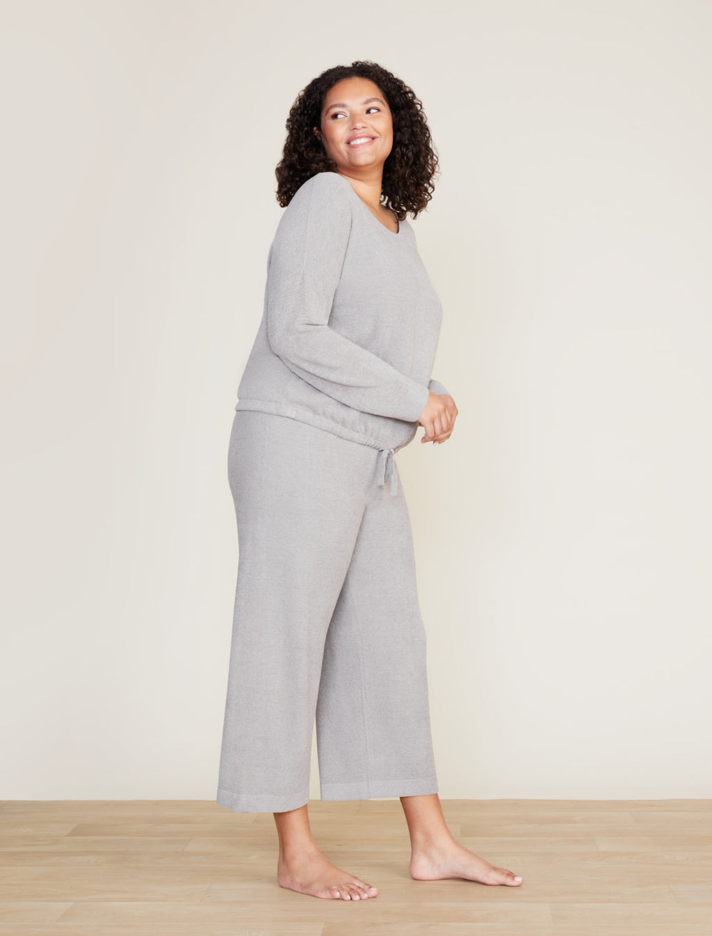 Barefoot Dreams Pantalon-jupe-culotte Ultra Lite Gris tourterelle