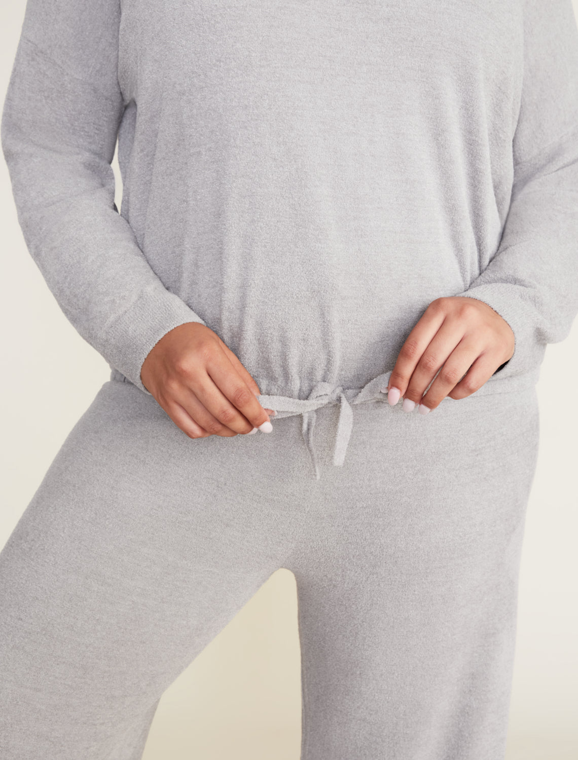 Barefoot Dreams Pull ample Ultra Lite Gris tourterelle