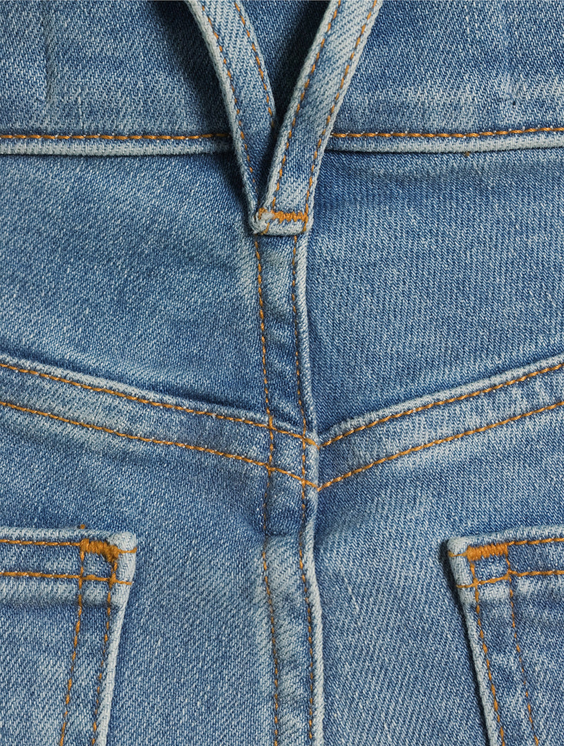 Veronica Beard Beverly High Rise Skinny Flare Jeans