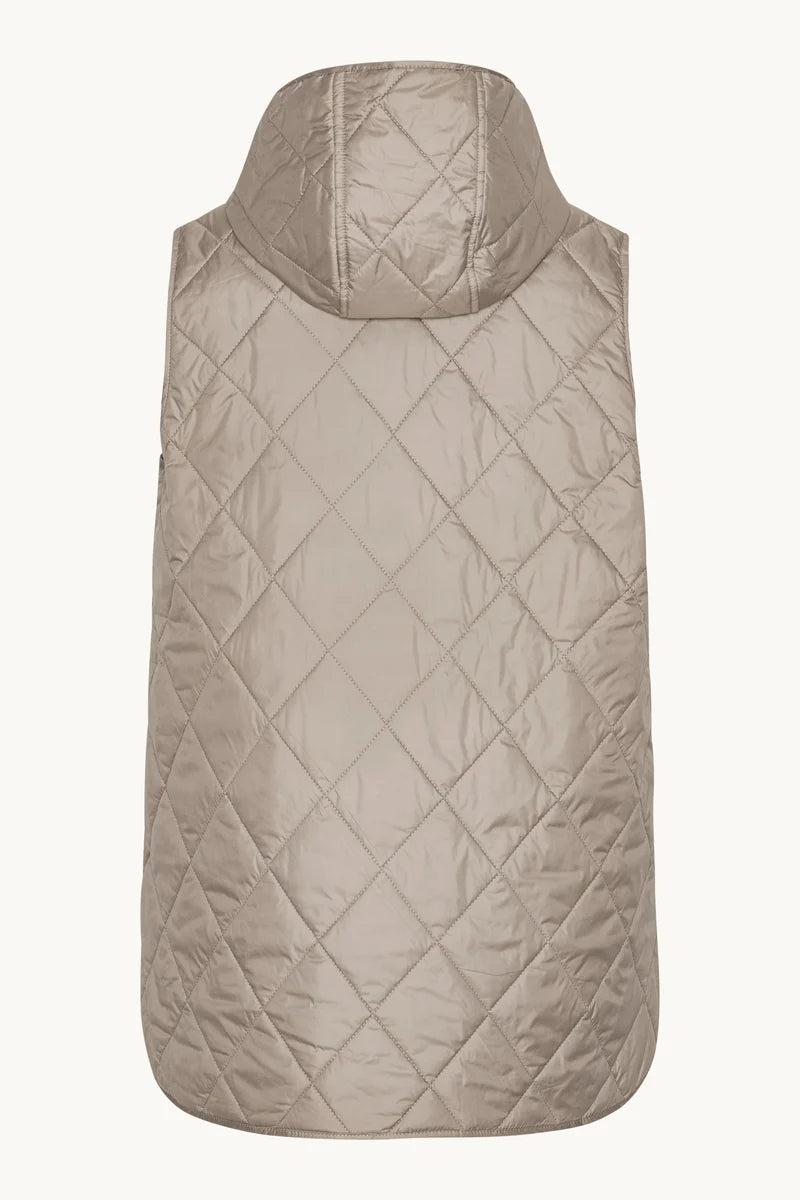 Ilse Jacobsen Quilted Long Vest