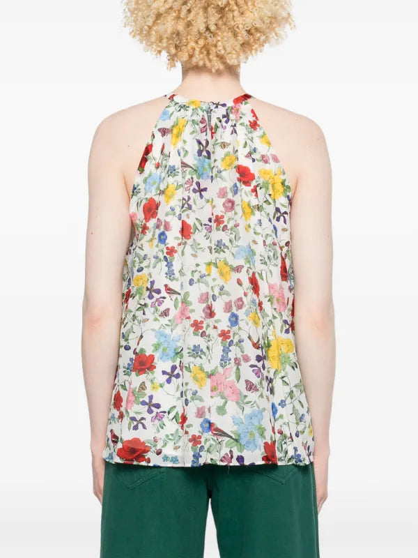 Chemisier Halter Erna Alice & Olivia Encre