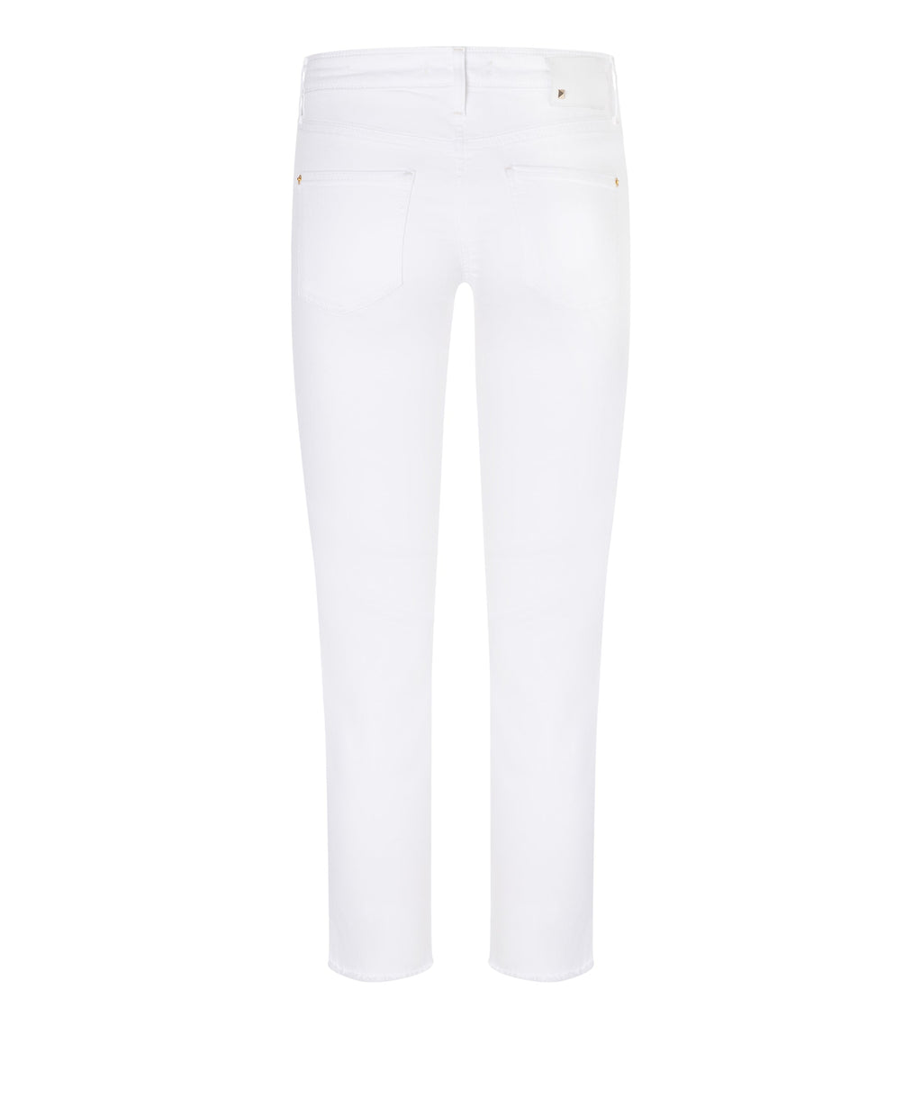 Cambio Piper Short Jean - White