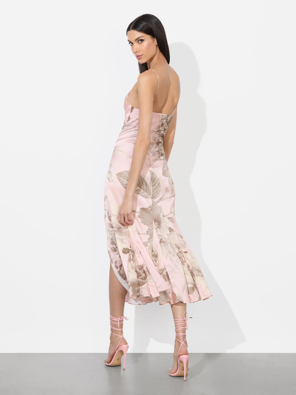 Alice & Olivia Julietta Midi Slip Dress