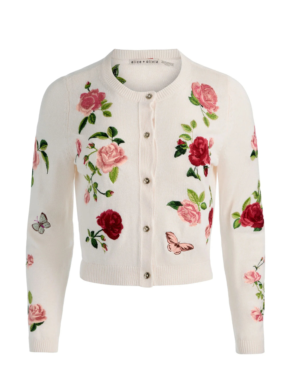 Alice + Olivia Dollie Cardigan - Off White
