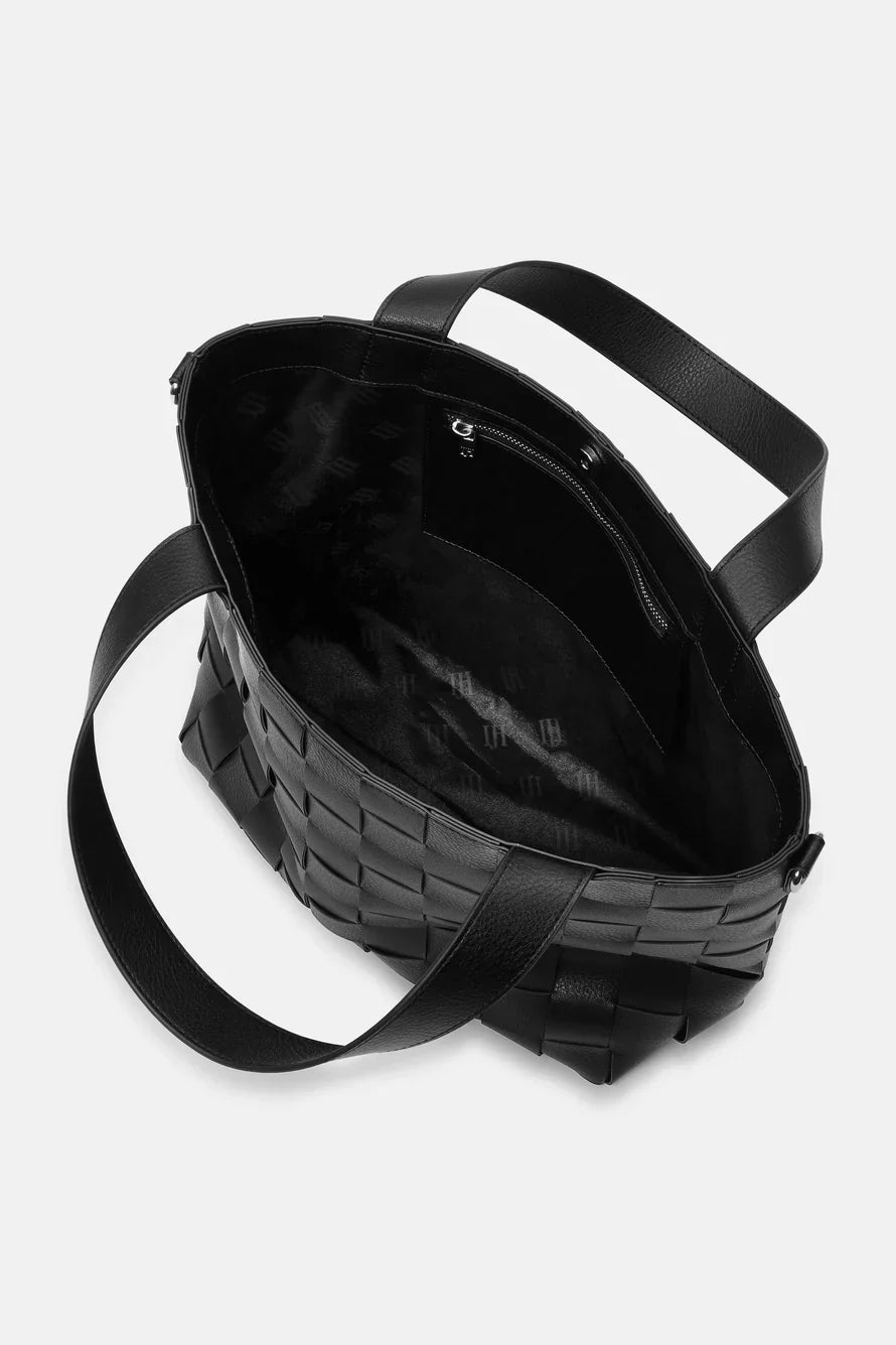 Sac à bandoulière tressé grand Ilse Jacobsen