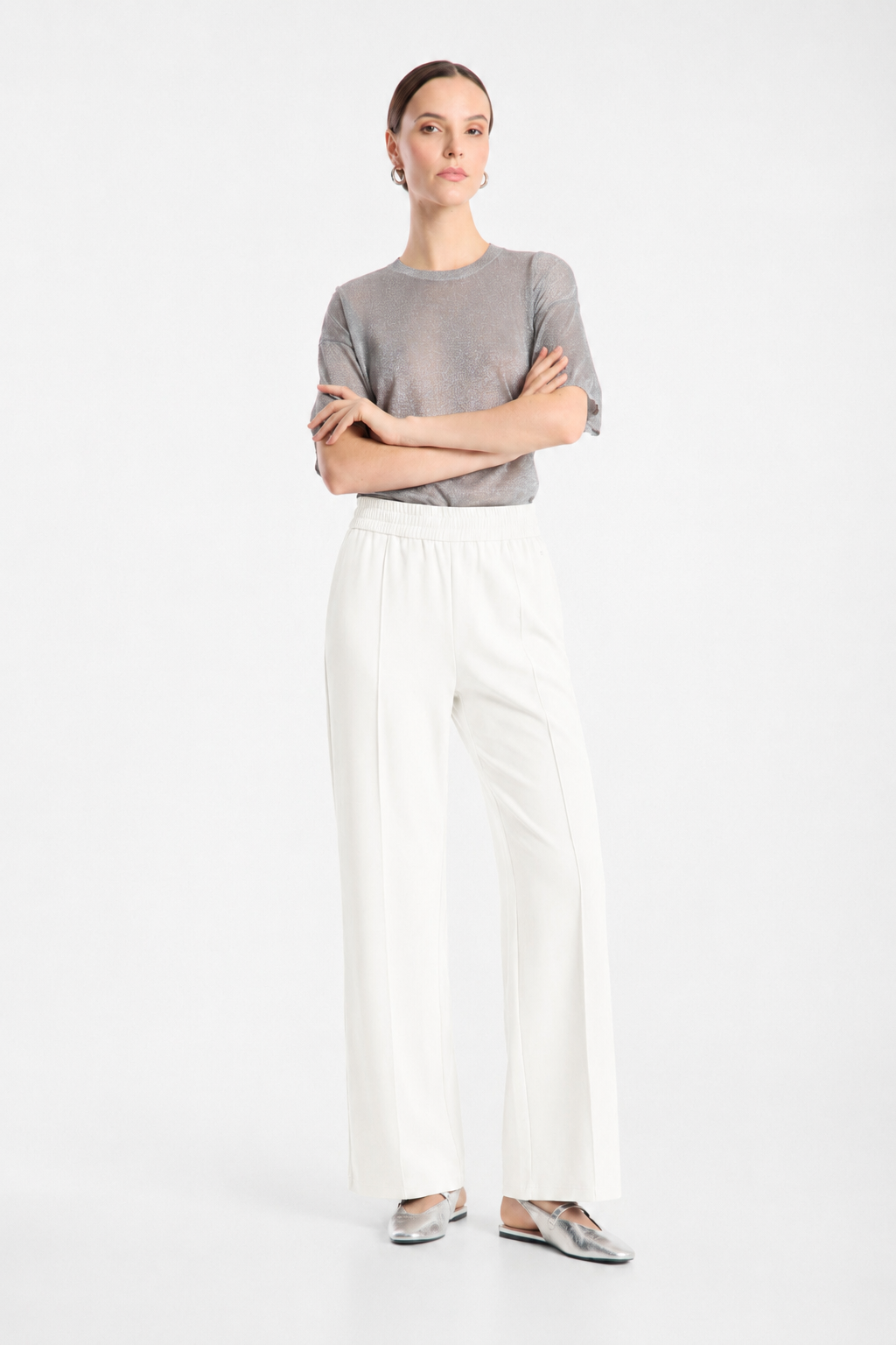 Raffaello Rossi Cosmea Pant - White