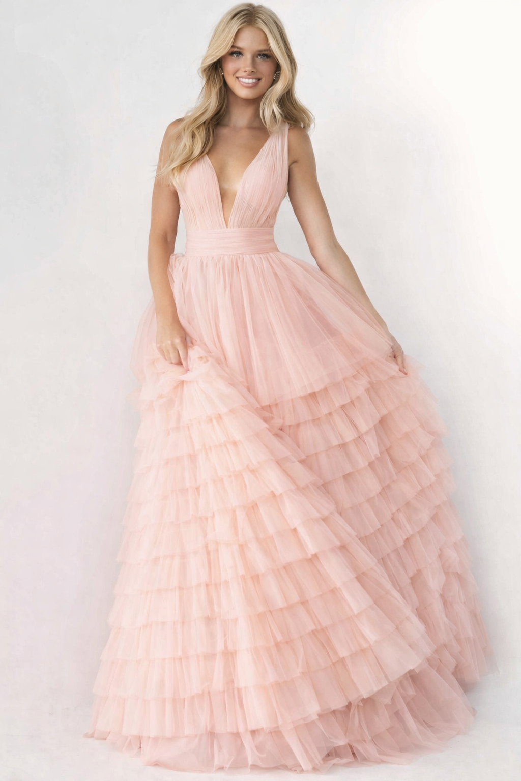 Robe multicouche Jovani