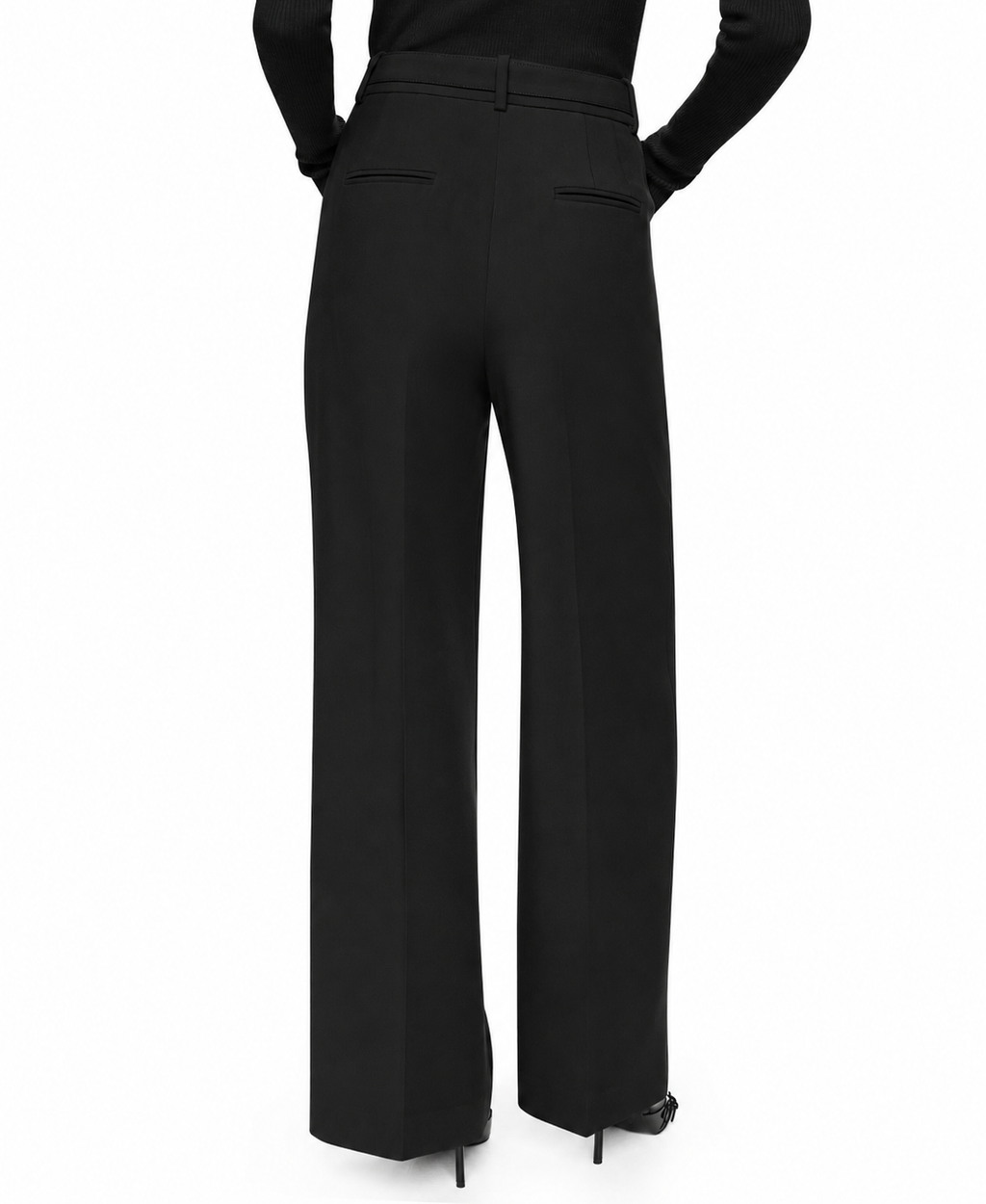 Sonia Rykiel High-waist straight belted pant