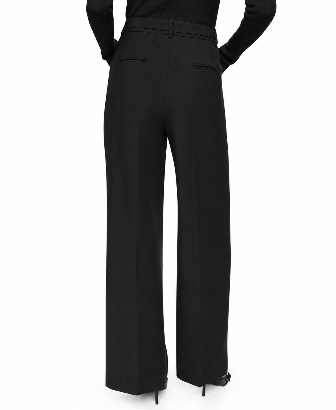 Sonia Rykiel High-waist straight belted pant