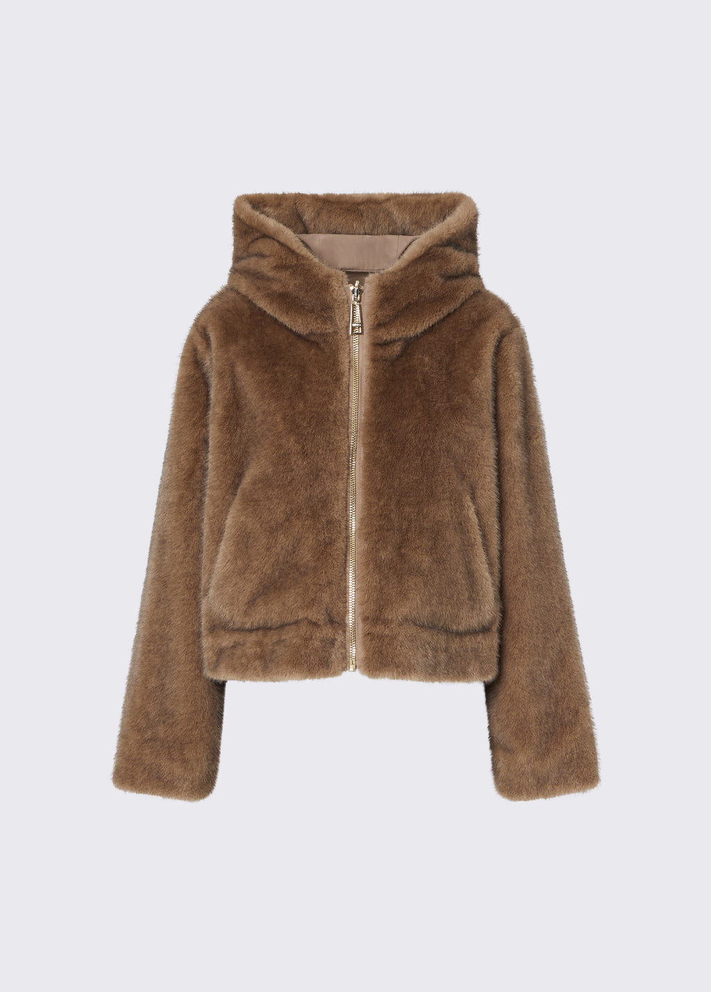 Veste teddy réversible Liu Jo Sport - Light Glace/Beige