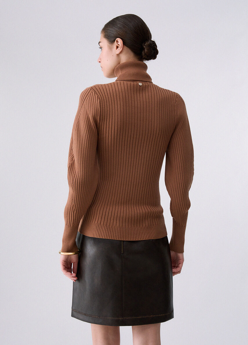 Liu Jo Ribbed Turtleneck