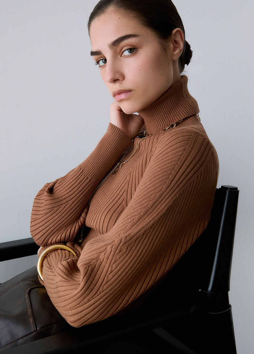 Liu Jo Ribbed Turtleneck