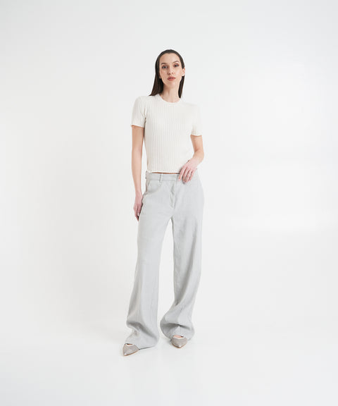 Mira Pant Gris Doux