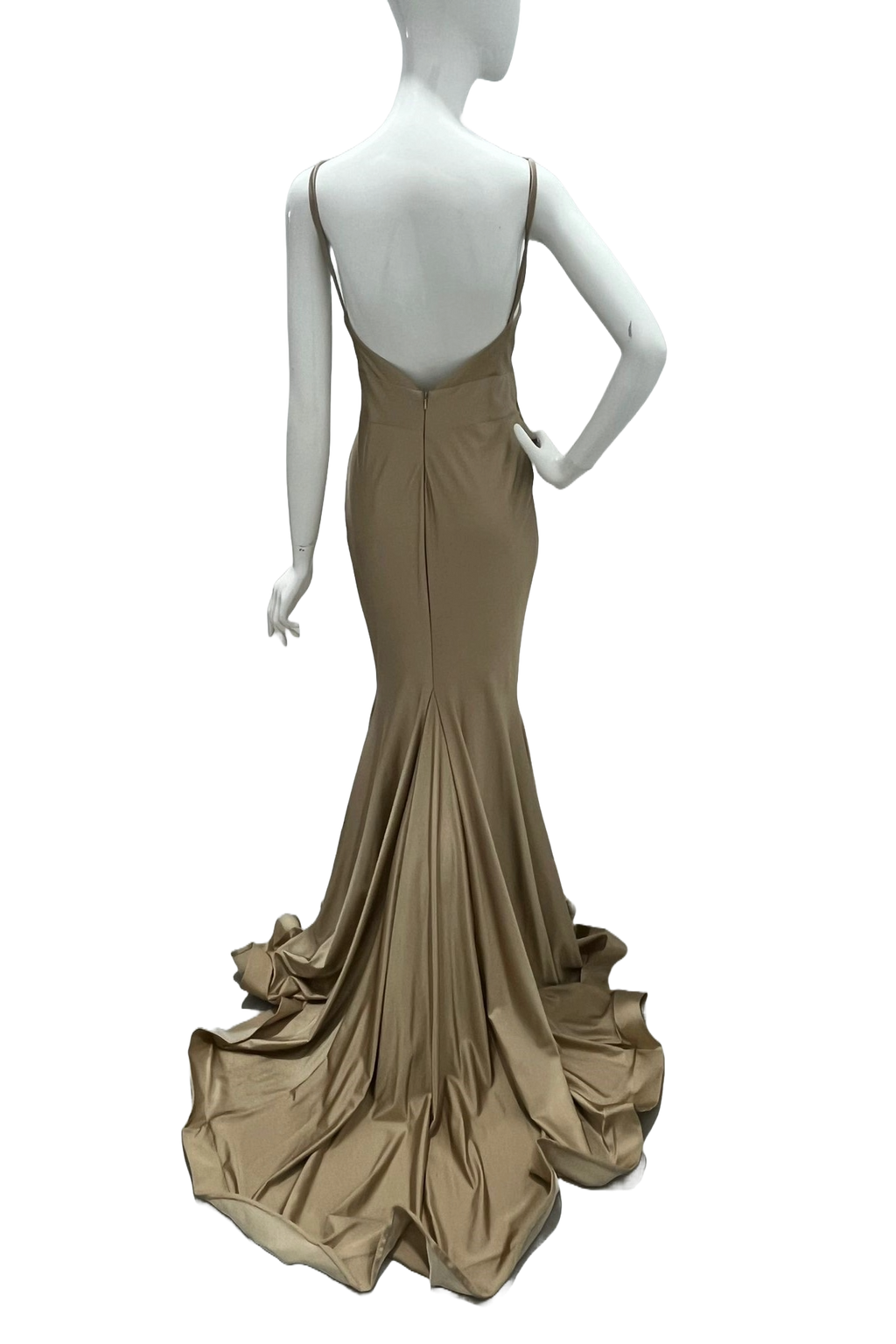 Robe drapée décolleté en V Jessica Angel