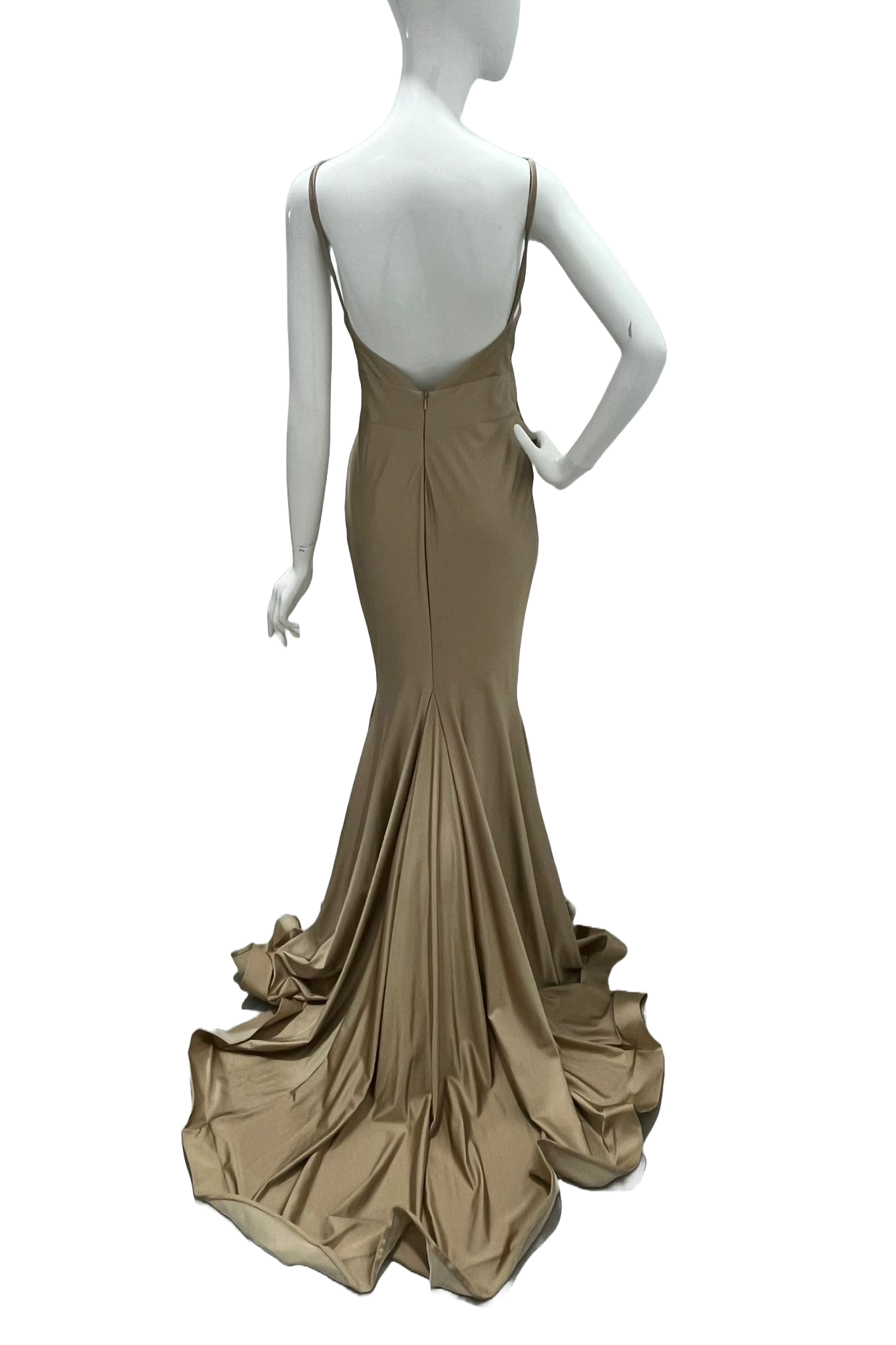 Robe drapée décolleté en V Jessica Angel