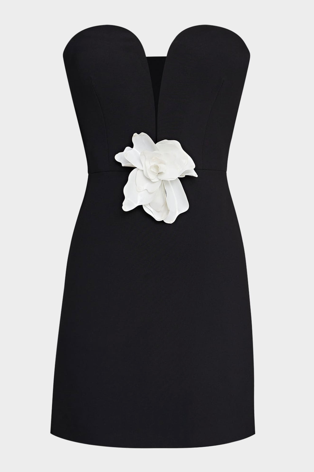 Halston Anabelle Crepe Mini Dress