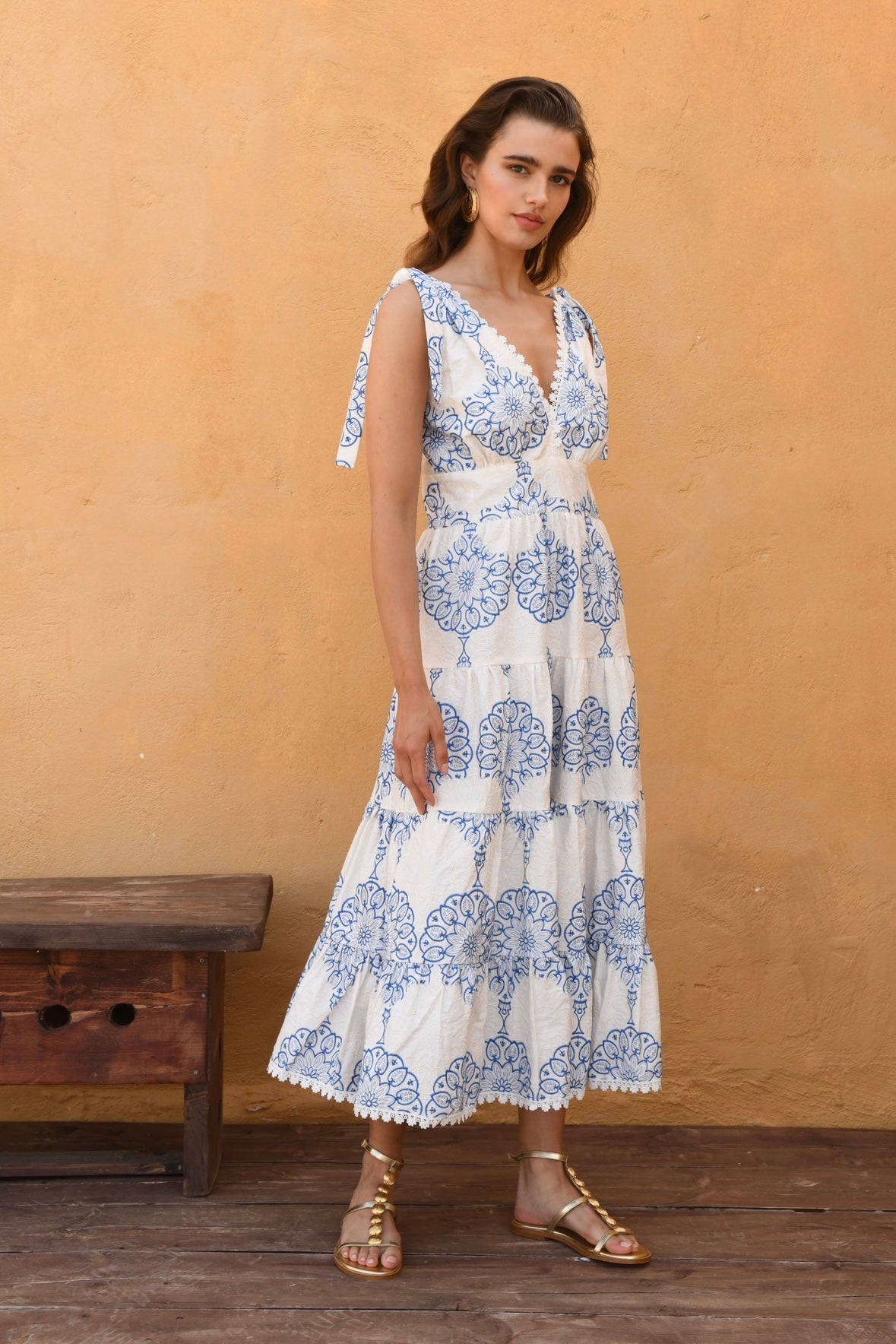 Robe longue Kasia Resort Antigone « V »