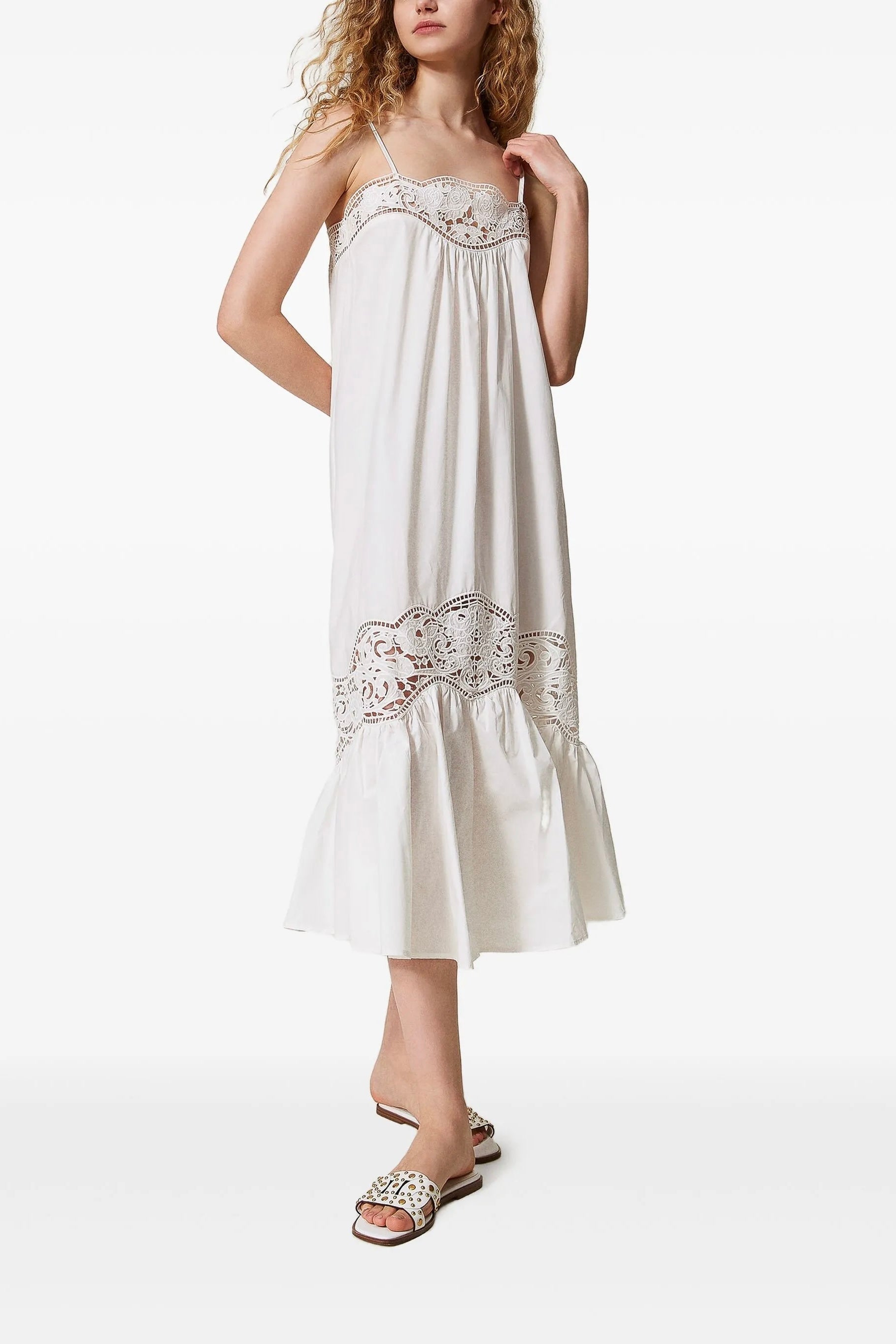 Robe en popeline à deux pièces