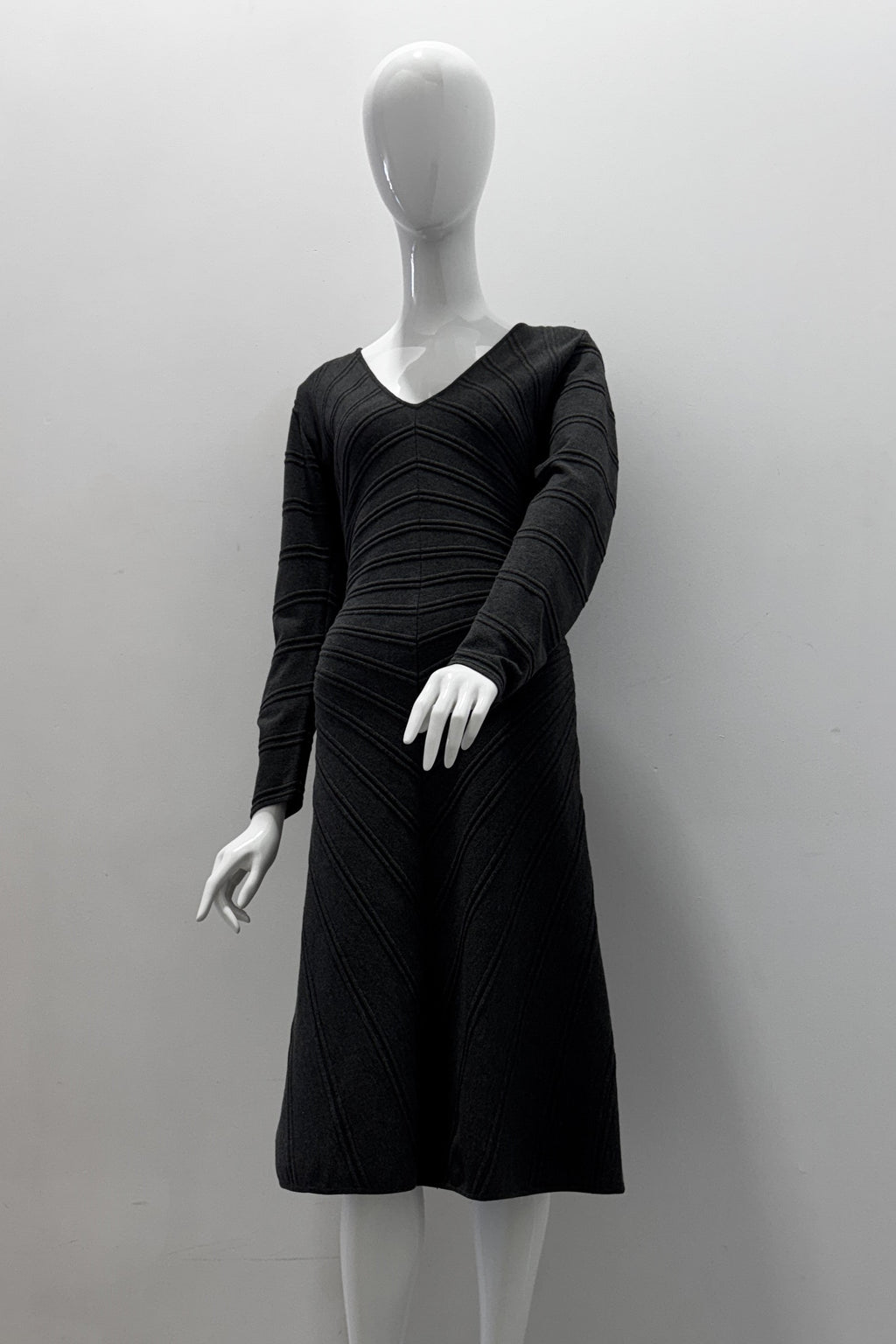 Robe en tricot côtelé Twinset