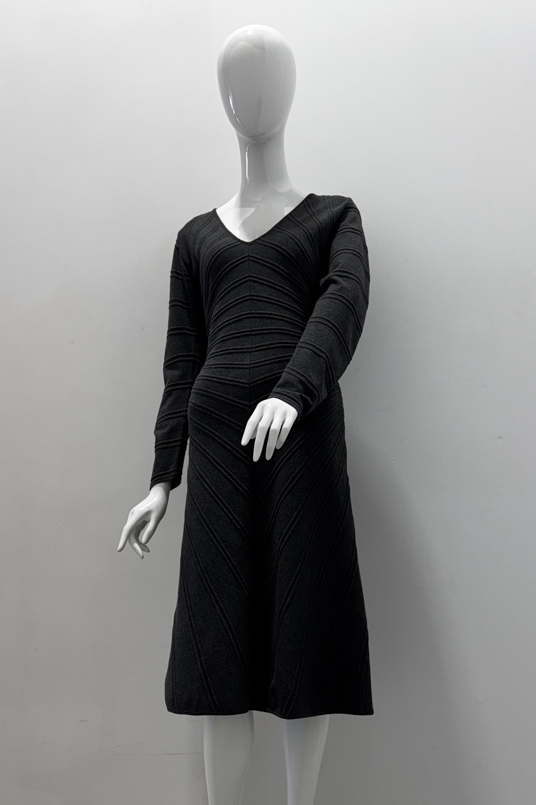 Robe en tricot côtelé Twinset