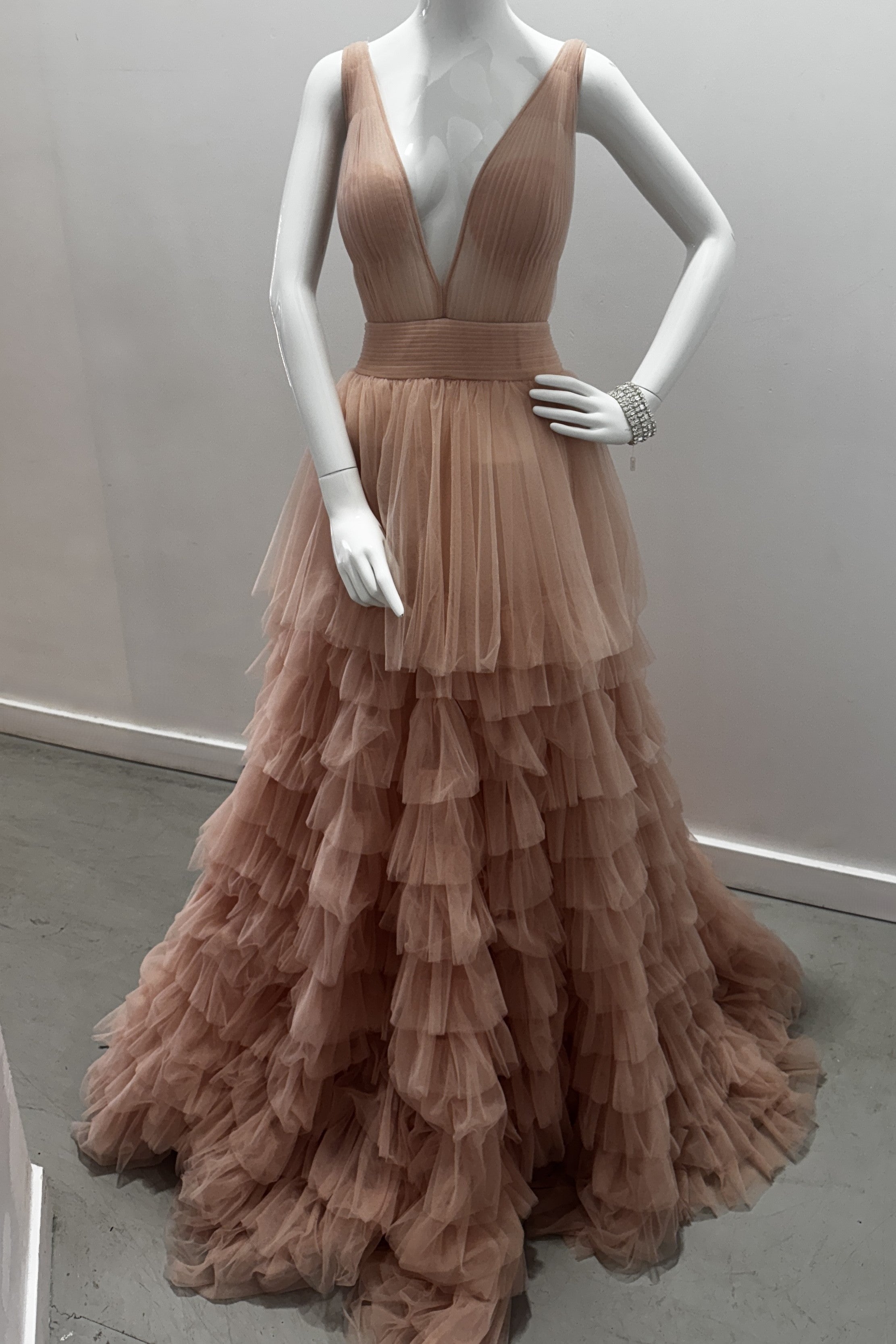Robe multicouche Jovani