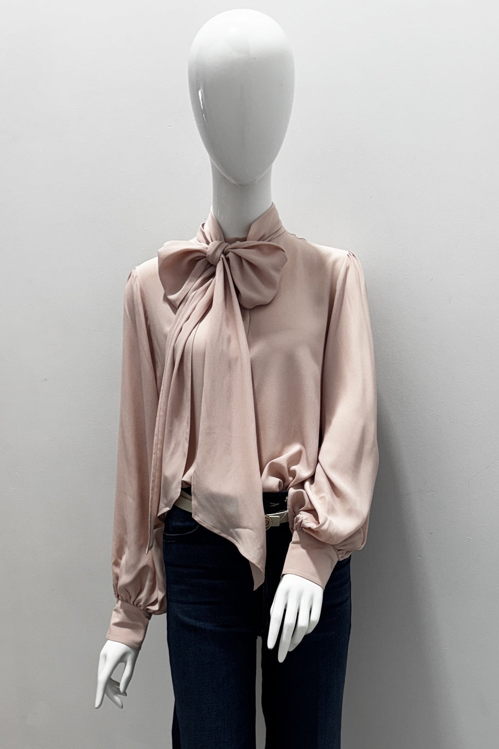 Emanou Alexandra Silk Blend Relaxed Fit Blouse