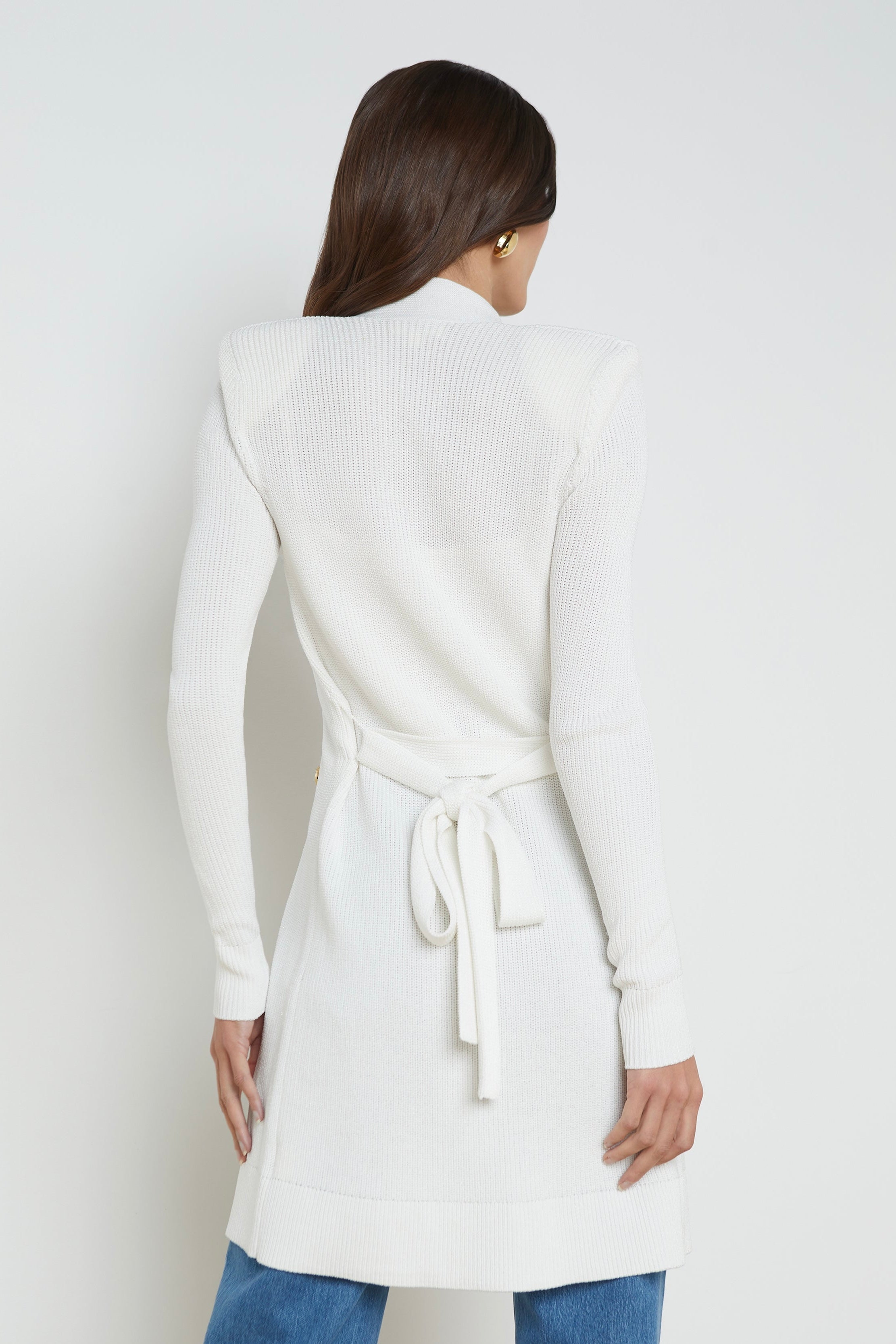 L’Agence Noe Double-Breasted Cardigan