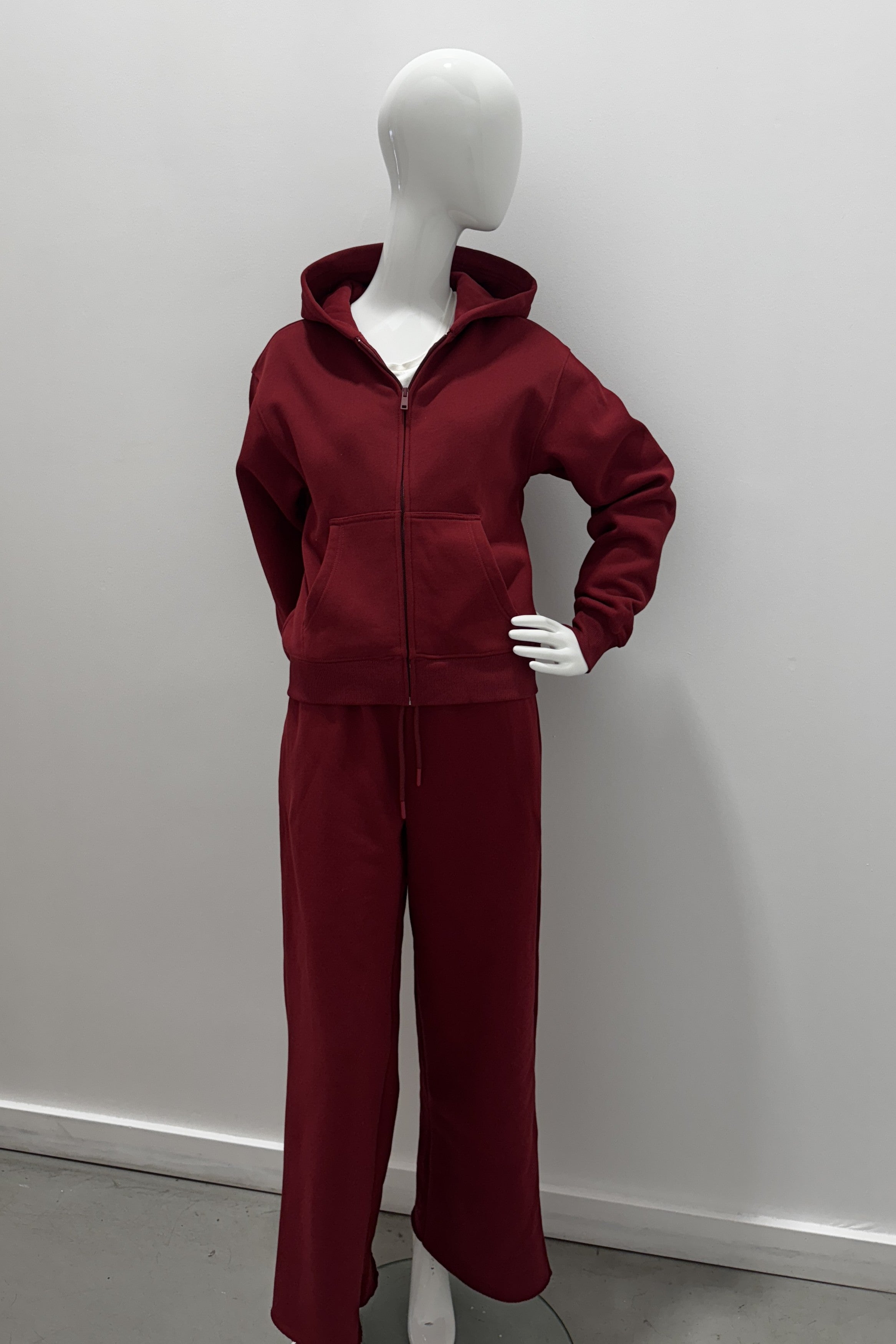 Pull zippé doux en polaire Luna